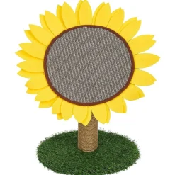Arbre à chat griffoir forme tournesol - Ø30xH.45cm