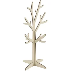 Arbre de Pâques décoratif en bois Ø15xH45cm
