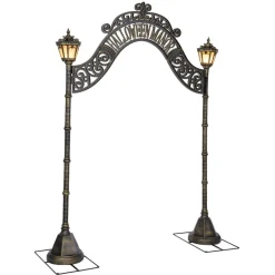 Arche de porte sonore Halloween Manor 167x71xH246cm