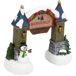 Arche pour village de noël intérieur 16x7,5xH15cm < Gifi Online