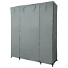 Armoire dressing tissu gris < Gifi Outlet