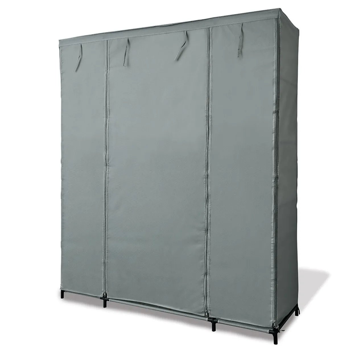 Armoire dressing tissu gris < Gifi Outlet