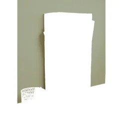 Armoire textile avec étagère et portant 70x45x155cm < Gifi Outlet