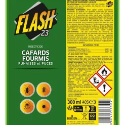 Aérosol anti rampants Flash23 cafards fourmis punaises puces 300ml < Gifi Hot
