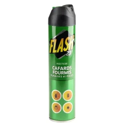 Aérosol anti rampants Flash23 cafards fourmis punaises puces 300ml < Gifi Hot