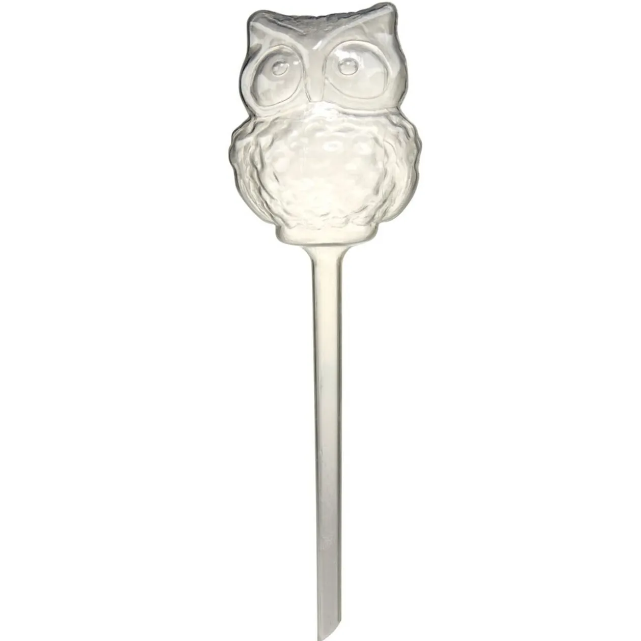 Arrosage goutte à goutte déco plastique transparent H25cm (2 modèles)