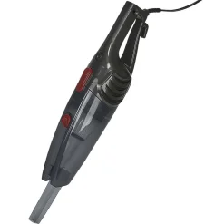 Aspirateur balai 2en1 Homday filaire noir et rouge