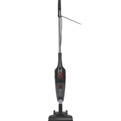 Aspirateur balai 2en1 Homday filaire noir et rouge