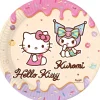 Assiette carton x8 Hello Kitty Ø23cm < Gifi Clearance