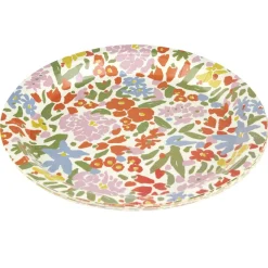 Assiette carton x8 motif fleuri Ø23cm (2 modèles) < Gifi