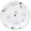 Assiette carton x10 motif Halloween toile d'araignée blanc Ø23cm < Gifi Hot