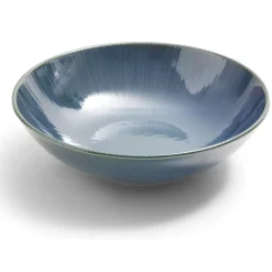 Assiette creuse Amaury faïence bleue Ø21cm < Gifi Discount