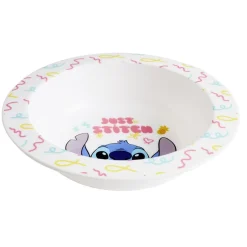 Assiette creuse Stitch plastique blanc et multicolore Ø16cm < Gifi Hot