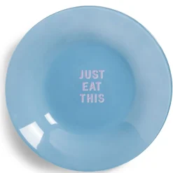 Assiette creuse verre coloré avec message Ø23cm (3 modèles) < Gifi Discount