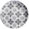 Assiette à dessert carreau de ciment gris Ø19cm < Gifi Hot