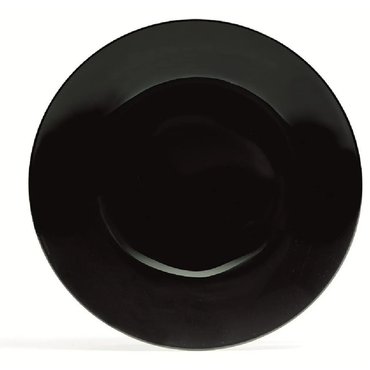 Assiette à dessert décor rayon noir Ø20cm