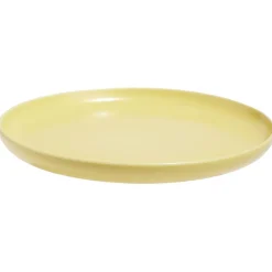 Assiette à dessert Oslo porcelaine jaune Ø19cm < Gifi Online
