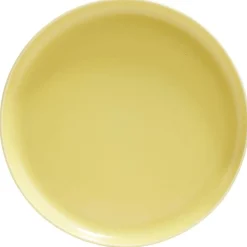 Assiette à dessert Oslo porcelaine jaune Ø19cm < Gifi Online