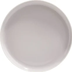 Assiette à dessert Oslo porcelaine gris Ø19cm