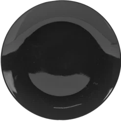 Assiette à dessert rayure noire et blanche Ø20.5cm