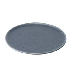 Assiette à dessert ronde Julie grés bleu Ø20cm