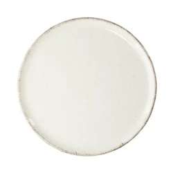 Assiette à dessert ronde Lisbonne grès beige Ø20,5cm < Gifi Online