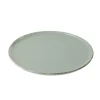 Assiette à dessert ronde Lisbonne grès vert Ø20,5cm < Gifi New