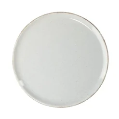 Assiette à dessert ronde Lisbonne grès gris Ø20,5cm < Gifi Online