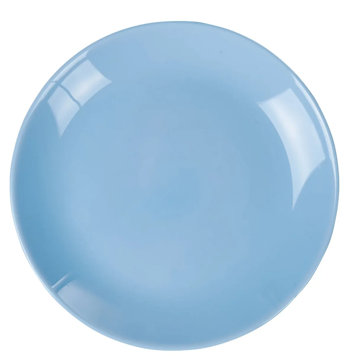Assiette à dessert ronde Luminarc Diwali bleu clair Ø25cm < Gifi Best