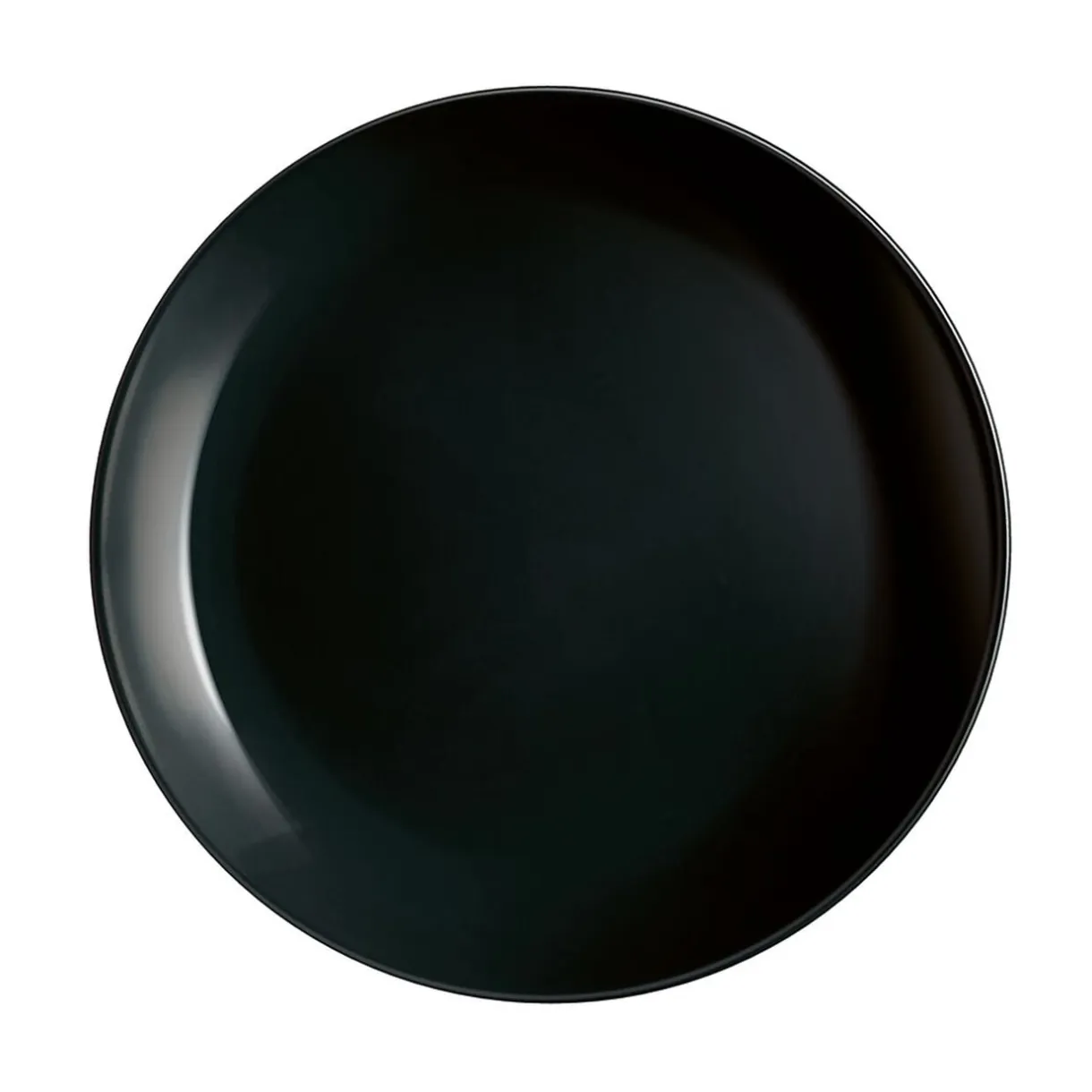 Assiette à dessert ronde Luminarc Diwali noire Ø20cm < Gifi New