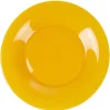 Assiette à dessert ronde Luminarc Zana jaune moutarde Ø20cm