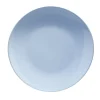 Assiette à dessert ronde Madrid grès bleu Ø20,5cm < Gifi New