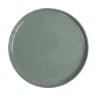 Assiette à dessert ronde Nordic porcelaine vert Ø22cm