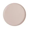 Assiette à dessert ronde Nordic porcelaine rose Ø22cm