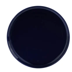 Assiette à dessert ronde Oslo bleu foncé Ø19cm < Gifi Outlet