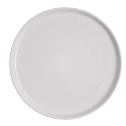 Assiette à dessert ronde Oslo grès blanche Ø20cm