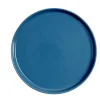 Assiette à dessert ronde Oslo grès bleu Ø20cm