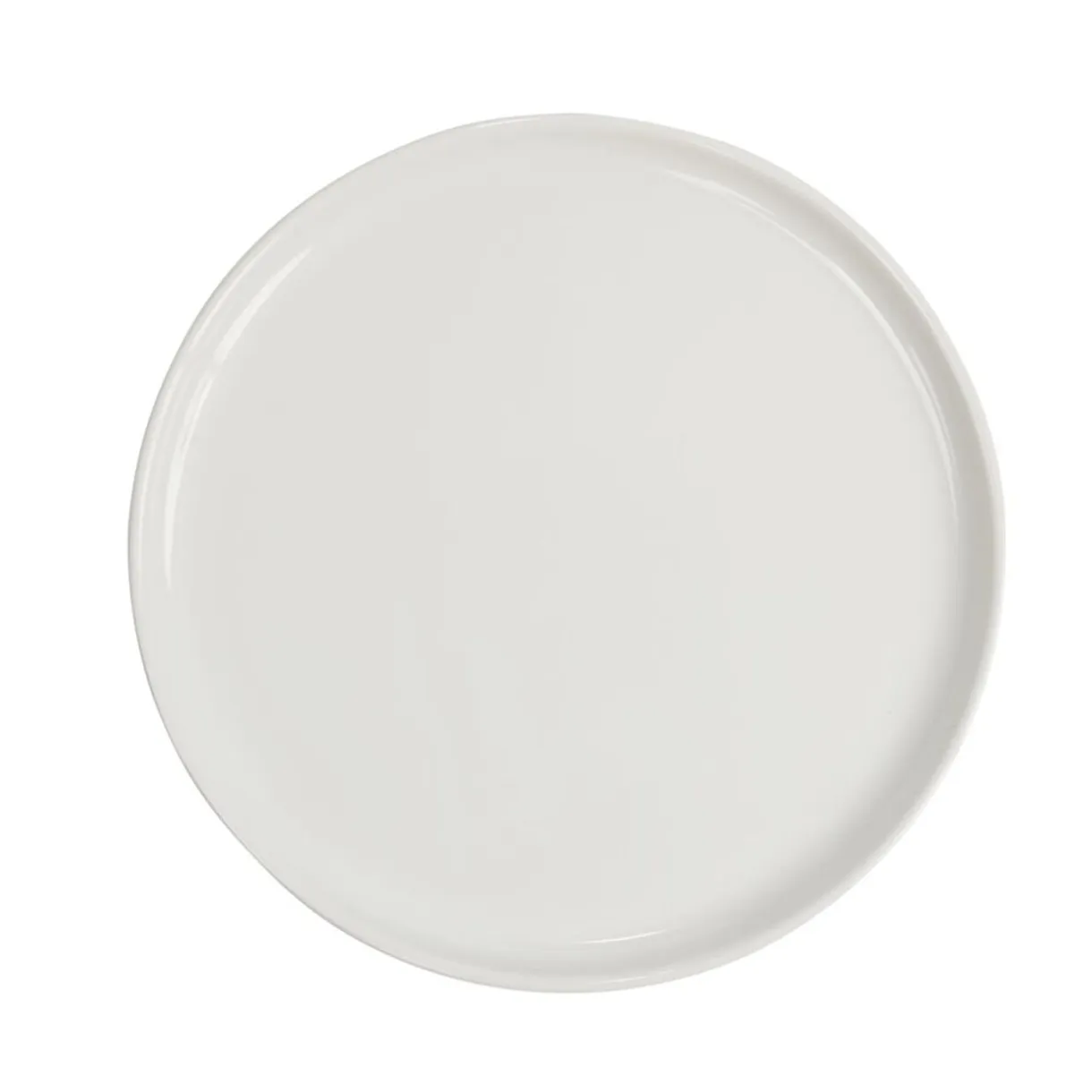 Assiette à dessert ronde porcelaine blanc Nordic Ø22cm < Gifi Discount