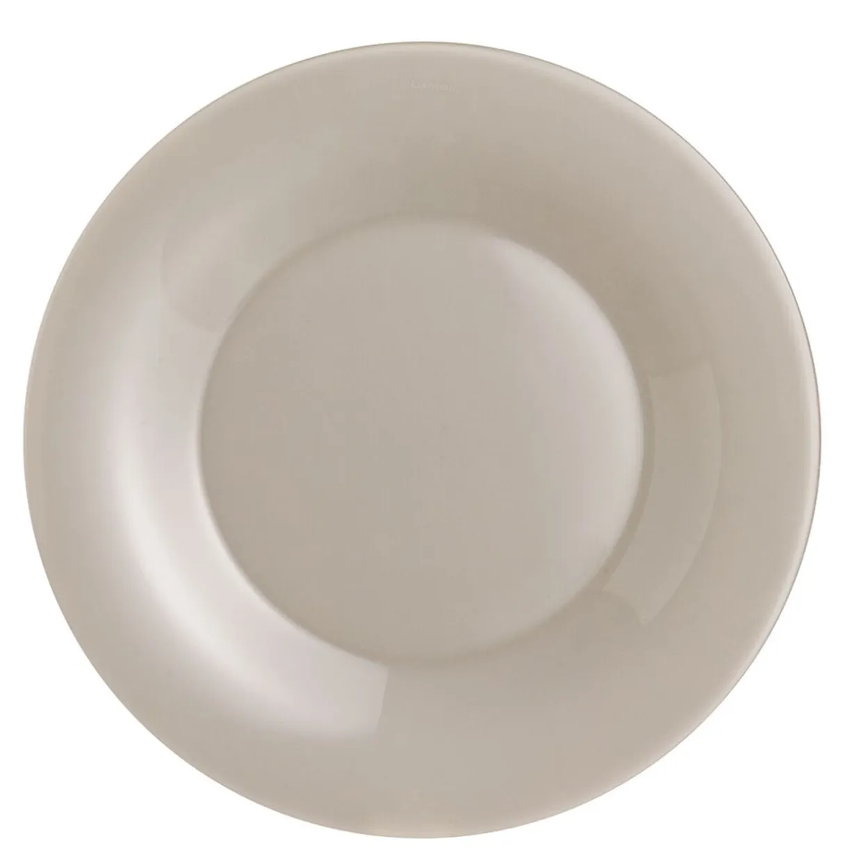 Assiette à dessert ronde verre Luminarc Zana taupe Ø20cm < Gifi Online