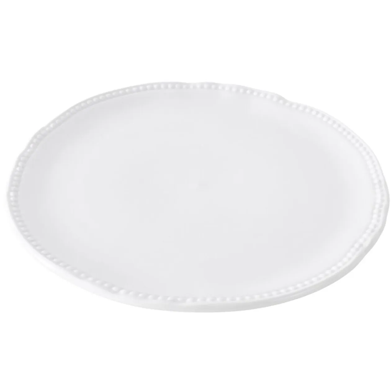 Assiette à dessert ronde Vienne porcelaine blanche Ø20,5cm