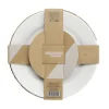 Assiette à dessert x4 porcelaine blanche Ø20cm