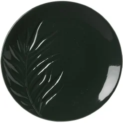 Assiette plate céramique motif feuille Ø26,5 cm (2 modèles) < Gifi Online