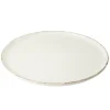 Assiette plate Lisbonne en grès beige Ø27cm < Gifi Discount