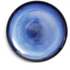 Assiette plate Meteor porcelaine noire et bleue Ø27cm < Gifi Online