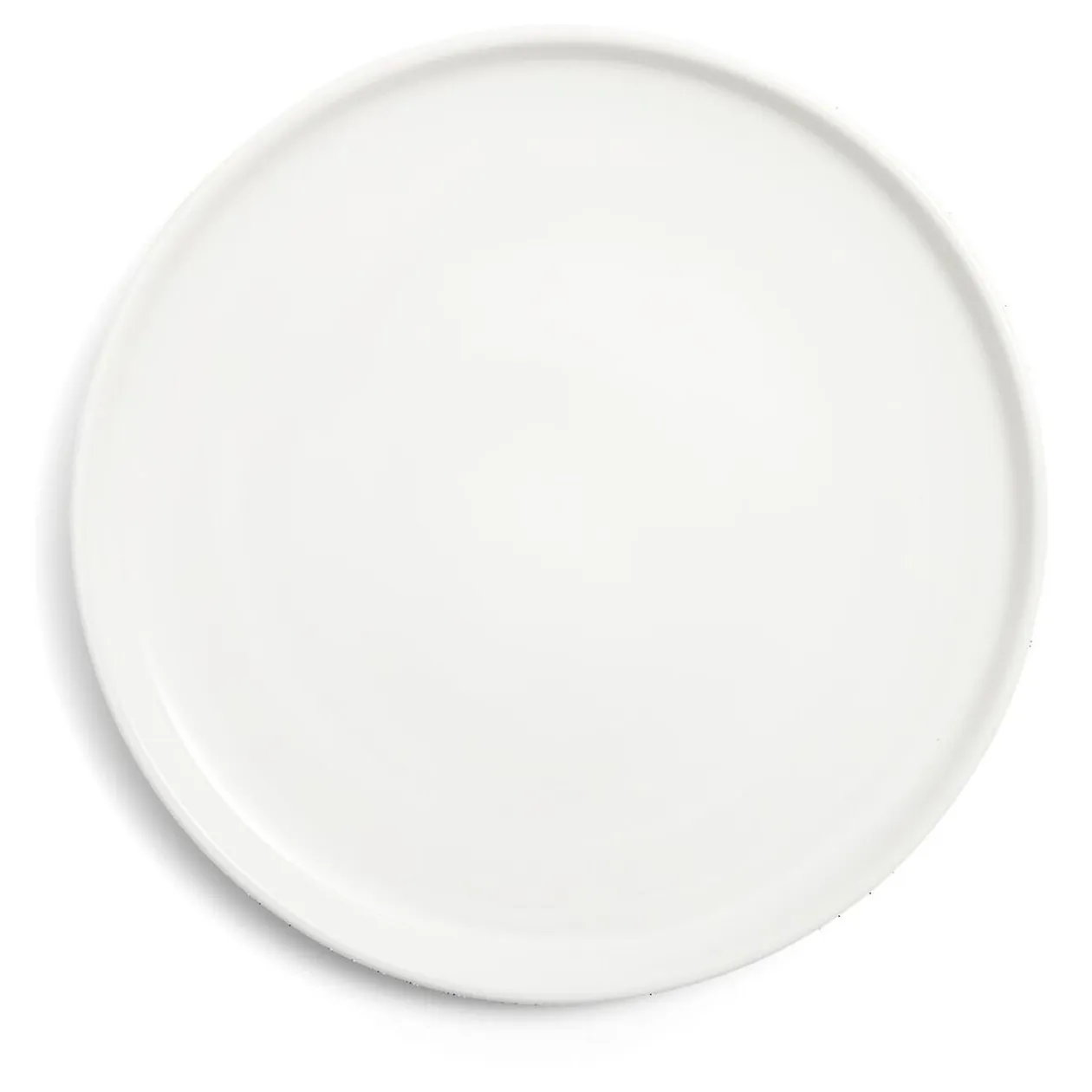 Assiette plate Oslo en grès blanc Ø27cm
