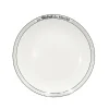 Assiette plate ronde blanche "Le Bistrot du Marché" Ø27cm