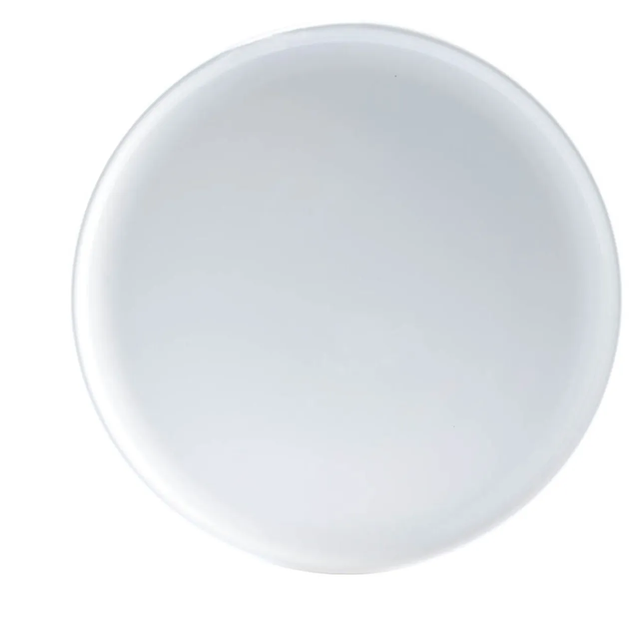 Assiette plate ronde Oslo blanche Ø27cm