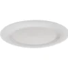 Assiette plate ronde verre Luminarc Zana blanche Ø26cm