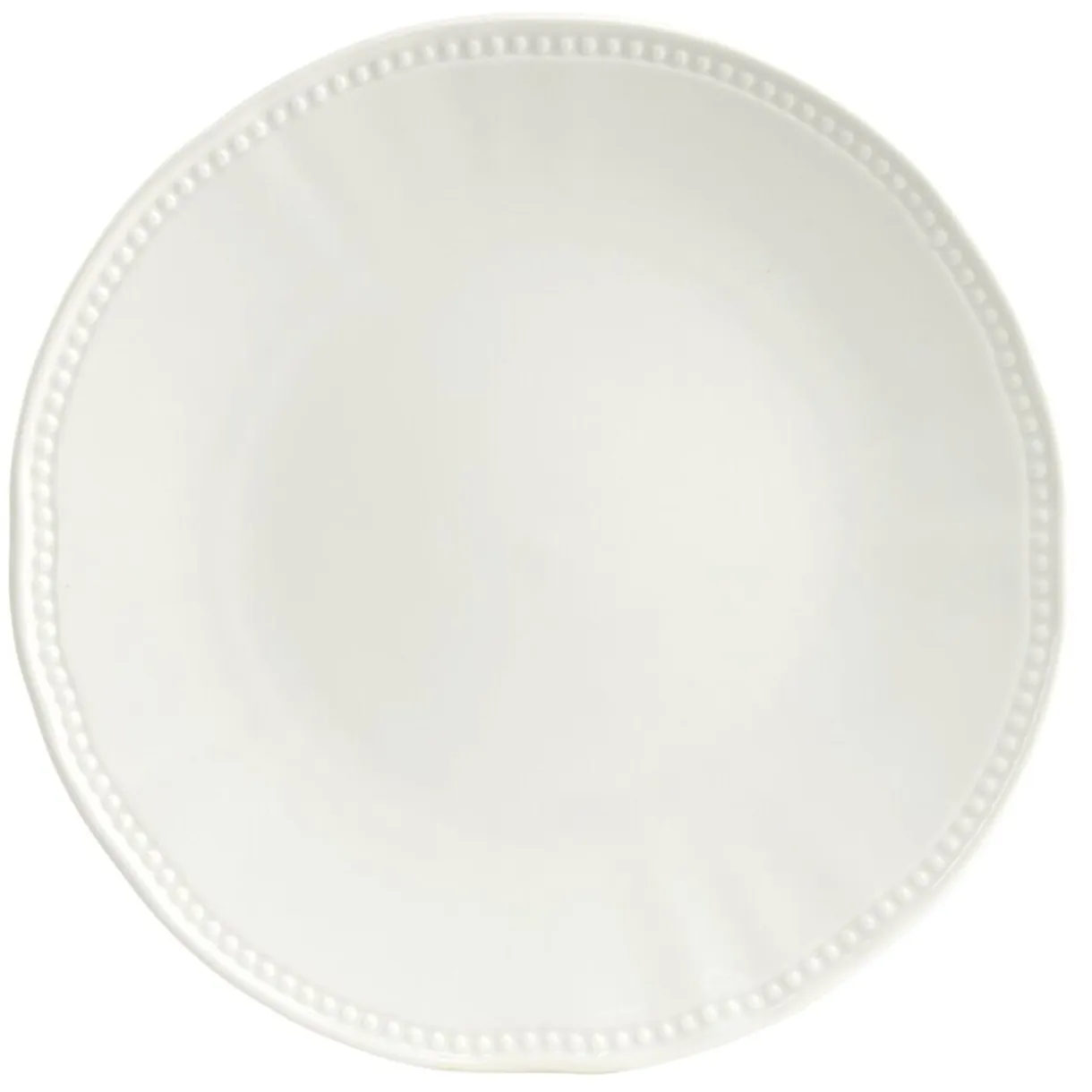 Assiette plate ronde Vienne porcelaine blanche Ø26,5cm < Gifi Clearance