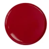 Assiette ronde plate Nordic porcelaine rouge Ø28cm < Gifi